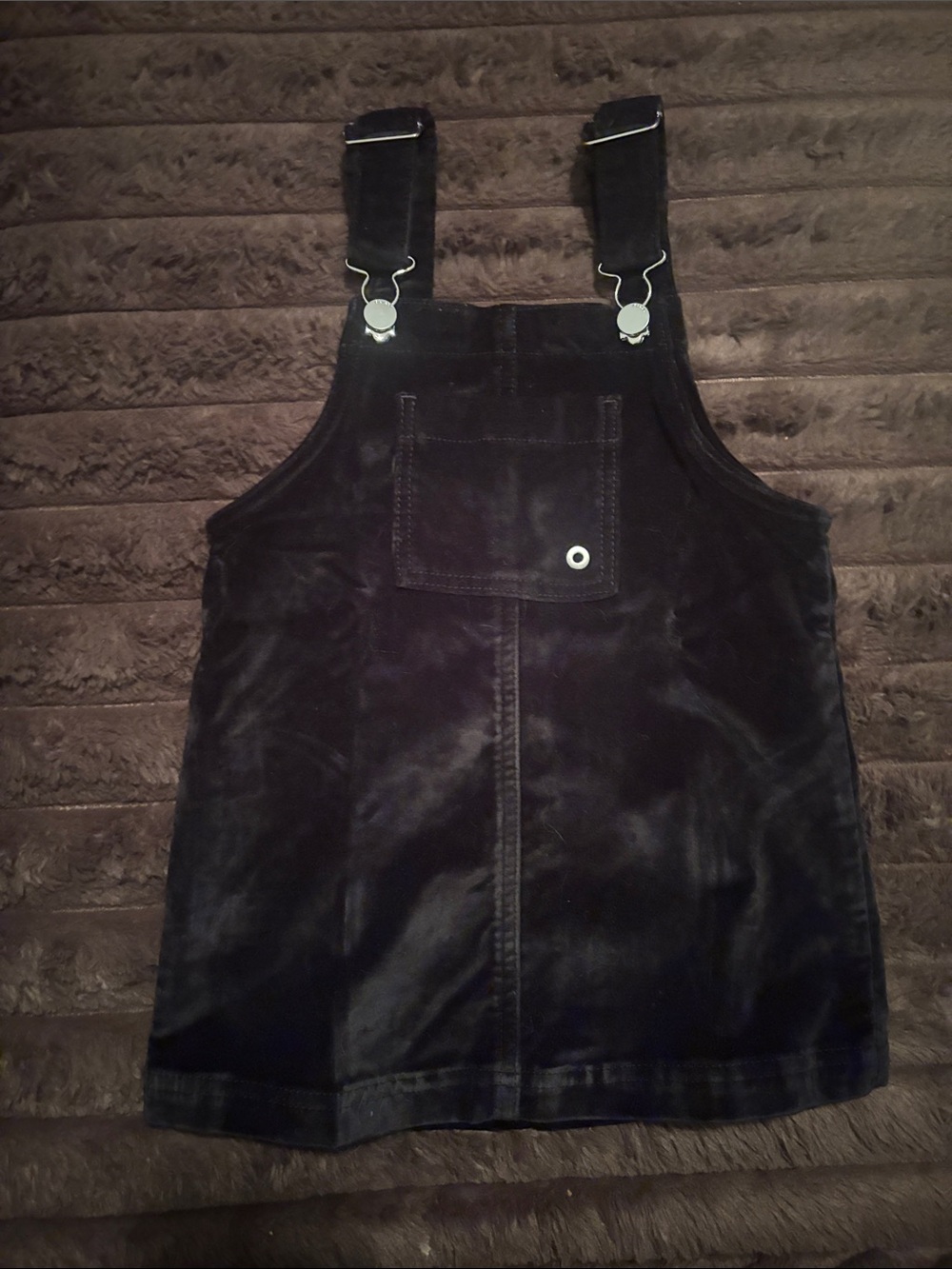 DL1961 Black Corduroy girls Overall Dress